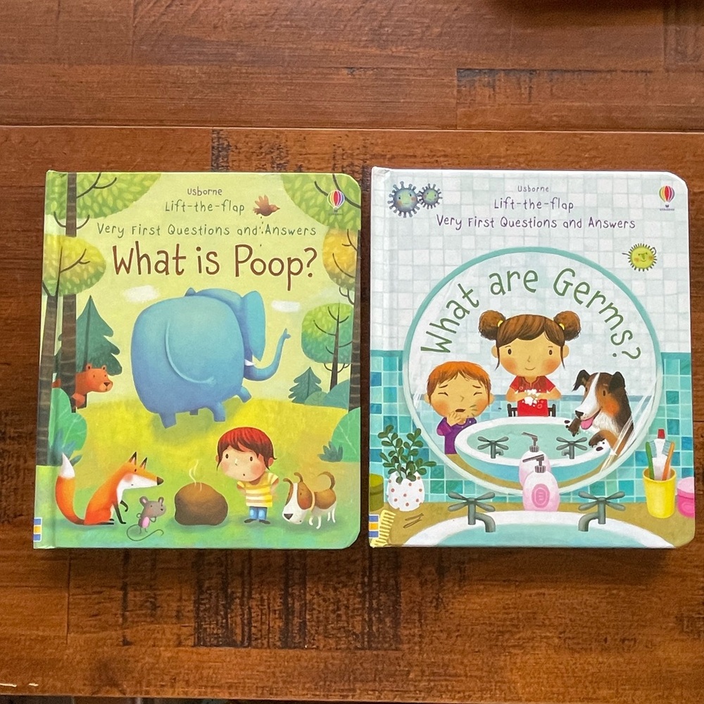 Usborne Lift-the-Flap Books - 2 Books Bundle